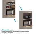 Ver imagem 4 de Cozinha Modulada Completa de Canto 10 Peças com Tampo 100 Mdf Lumina Luciane Móveis