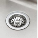 Ver mais imagens de Tanque Cuba Aço Inox Escovado Lavanderia Profissional Grande 80x45 Cozix