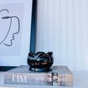 Ver imagem 2 de Decoração Sala Quarto Livro Fake Casa + Vaso Cachepô Preto