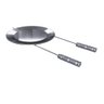 Disco Bifeteira Inox 43cm de Diâmetro com Cabos - 1