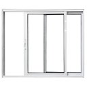 Ver imagem 7 de Janela Vitrô de Alumínio 2 Folhas 100 x 120cm Linha 25 Esquadrias Bergamo