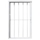 Ver imagem 4 de Janela Vitrô de Alumínio 2 Folhas 100 x 100cm Linha 25 com Grade Esquadrias Bergamo Branco