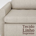 Ver imagem 5 de Sofá Retrátil Reclinável 210 Almofadas Solta Assento c/ Molas Tecido Hidrorepelente Charlie Bege