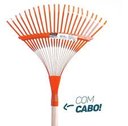 Ver imagem 1 de Vassoura Arame de Aço 22 Dentes Regulável Max Com Cabo Longo 1,2m