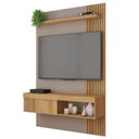 Ver imagem 4 de Painel Ripado para TV até 50 Polegadas 119,5CMX183CM Moon Marrom