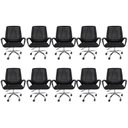 Ver imagem 1 de Kit 10 Cadeiras de Escritório Diretor Tela Mesh Cádis