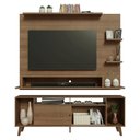 Ver mais imagens de Rack com Painel para Tv até 60 Polegadas 180 Cm com Pés Rustic Cancun Madesa Rustic
