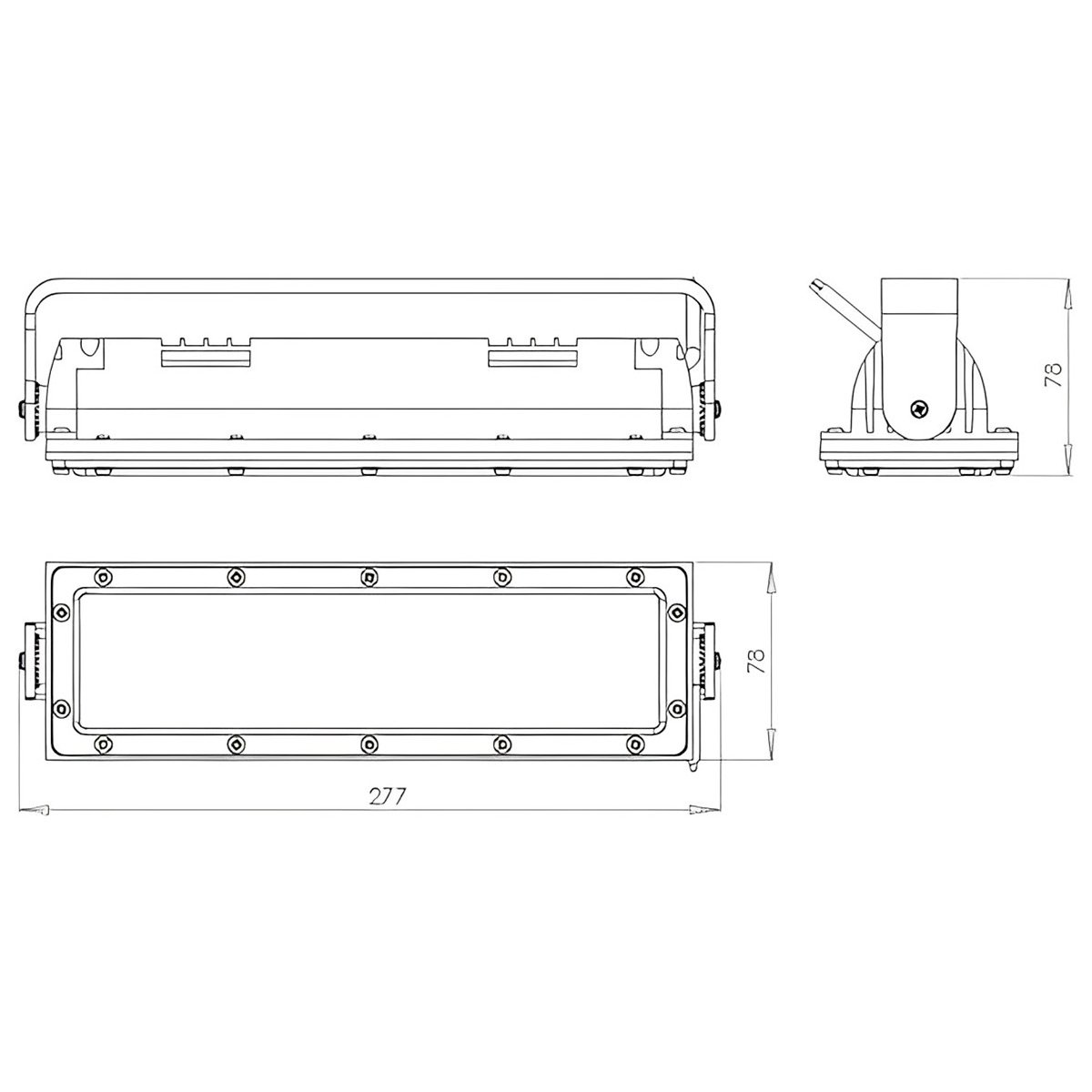 Refletor 50w Led Osram Standard 4500lm Bivolt Ip66 Bivolt - 5