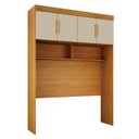 Ver imagem 6 de Quarto de Casal Modulado 9 Portas Orion Cinamomo Off White – Leifer Móveis