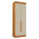 Ver imagem 2 de Quarto de Casal Modulado 9 Portas Orion Cinamomo Off White – Leifer Móveis