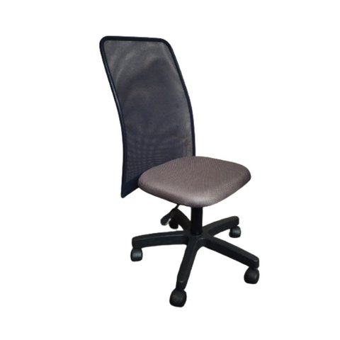 Cadeira Tela Mesh Soft sem Braço Azul Marinho/cinza Popmov Soft Executiva