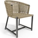Ver imagem 2 de Kit 04 Cadeiras Decorativas Para Área Gourmet Cozinha Corda Náutica Belize D04 Bege - Lyam Decor