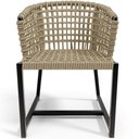 Ver imagem 6 de Kit 04 Cadeiras Decorativas Para Área Gourmet Cozinha Corda Náutica Belize D04 Bege - Lyam Decor