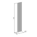 Ver imagem 2 de Painel Ripado MDF Modular Gris Fosco Linea Brasil