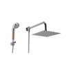 Ducha Inox 20 Cm C/ Chuveirinho de Mão C/ Esferas Ionizantes - 1