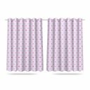 Ver imagem 1 de Cortina Infantil Quarto Menina Corações 2,60x1,50m Mod 01