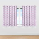 Ver imagem 2 de Cortina Infantil Quarto Menina Corações 2,60x1,50m Mod 01