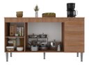 Ver imagem 3 de Balcão Cozinha Madeira Joia 1.50m Madeirado Inteiro