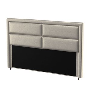 Cabeceira King Estofada New York Probel Corino