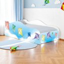 Ver imagem 1 de Cama Solteiro Cama Pipa Solteiro com Colchão MDF Branco Casah