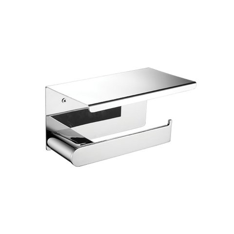 Papeleira com Suporte Lorenzetti Loren Trend 2024 C87 Cromada