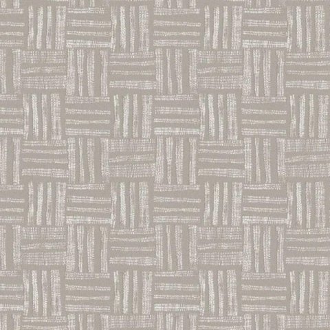 Papel de Parede Tissé Geométrico Cinza 25423