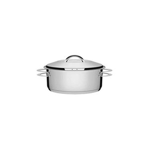 Caçarola Tramontina Rasa Solar em Aço Inox Fundo Triplo com Tampa e Alças 16 Cm 1,4 L Tramontina