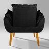 Kit 2 Poltronas Opala Preto V8 Decor:preto - 7