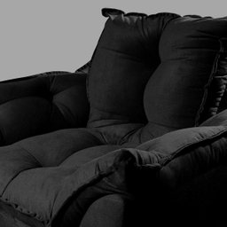 Kit 2 Poltronas Opala Preto V8 Decor:preto - 4