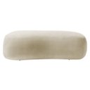 Ver mais imagens de Puff Decorativo Itália 180cm Sala Escritorio Luxo Bouclé