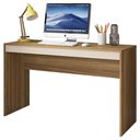 Ver imagem 6 de Mesa Computador para Escritório 136 Cm Marrom Recta Caemmun