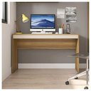 Ver imagem 5 de Mesa Computador para Escritório 136 Cm Marrom Recta Caemmun