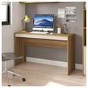 Ver imagem 4 de Mesa Computador para Escritório 136 Cm Marrom Recta Caemmun