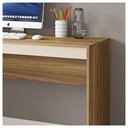 Ver imagem 3 de Mesa Computador para Escritório 136 Cm Marrom Recta Caemmun