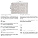 Ver imagem 3 de Tapete Retangular Decorativo para Sala Egípcio 2,00 x 3,00m - Nexta Casa