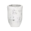 Ver imagem 6 de Kit Lavabo Branco Marmorizado em Polirresina – 2 Peças