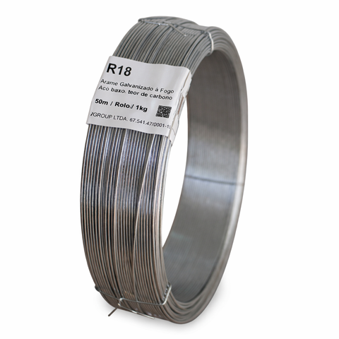 Arame 18 / 1 kg Ancora Galvanizado