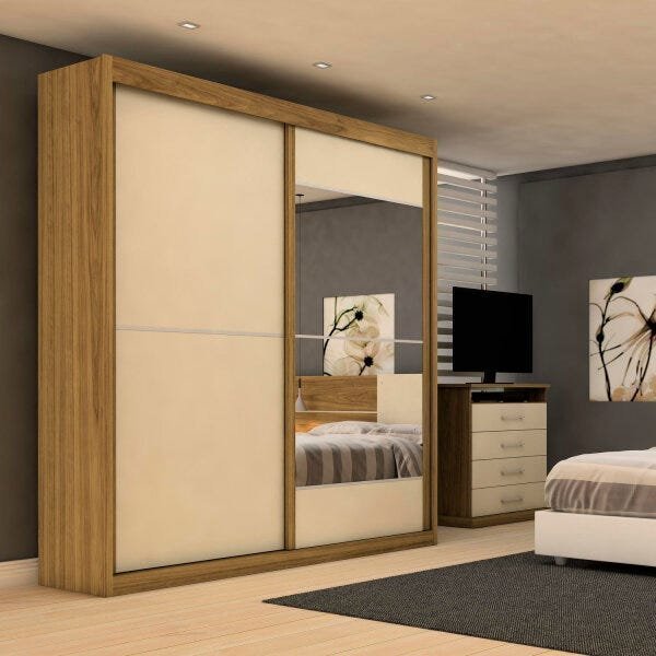 Kit Porta de Madeira Frisada Master 7010 Brasgroup 210 x 80cm Primer - 1