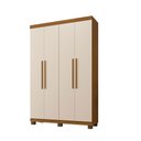 Ver imagem 2 de Roupeiro Milão 4 Portas 3 Gavetas Benetil Móveis