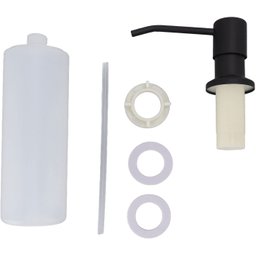 Dispenser Dosador Embutir Sabao Pia Detergente Liquido Cuba Bancada Banheiro Cozinha Limpeza - 6