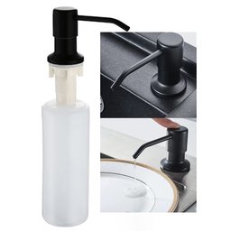 Dispenser Dosador Embutir Sabao Pia Detergente Liquido Cuba Bancada Banheiro Cozinha Limpeza - 1