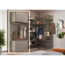 Ver imagem 6 de Módulo 3 Gavetas 2 Portas Guarda Roupa Closet Modulado Smart Tube