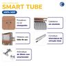 Módulo 3 Gavetas 2 Portas Guarda Roupa Closet Modulado Smart Tube - 2