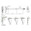 Ver imagem 2 de Pistão Gás com Amortecedor Força 120 N Cinza Fgvtn 1 Unidade