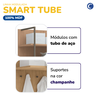 Módulo Prateleiras e Suportes Guarda Roupa Closet Modulado Smart Tube - 2
