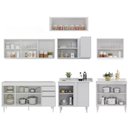 Ver imagem 6 de Armário de Cozinha Modulado de Canto 7 Peças Cp22 Balcão sem Tampo Branco - Lumil Lumil Móveis
