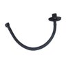 Sifão Sanfonado Preto Universal + Engate Flexível Black 40cm - 7