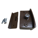 Ver imagem 1 de Kit 10 Porta de Correr Giro em Vidro Temperado V/a Marrom