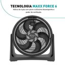 Ver imagem 4 de Ventilador Circulador Prime Air 3 Velocidades 160w aca40a 220v