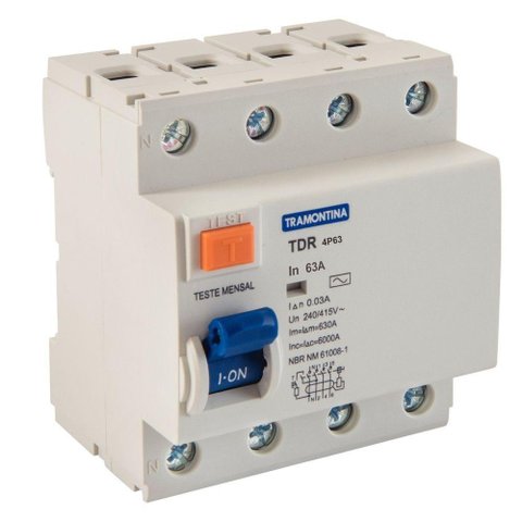 Interruptor Tdr-63 4p 63 a 30 Ma 6 Ka Tramontina Tramontina
